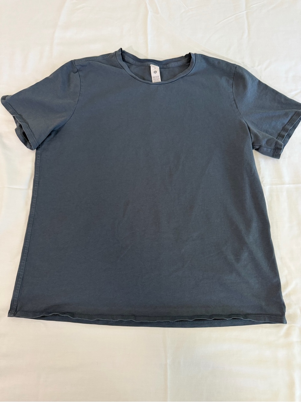 lululemon athletica Women's Short Sleeve Crew Tee in Slate Blue